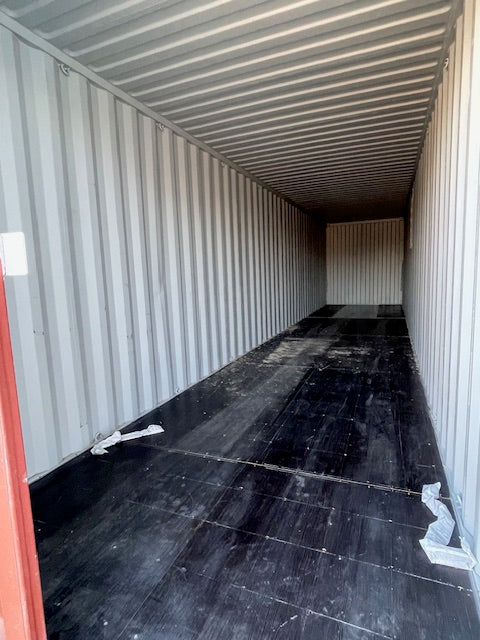 One Trip Shipping Container - Inside View