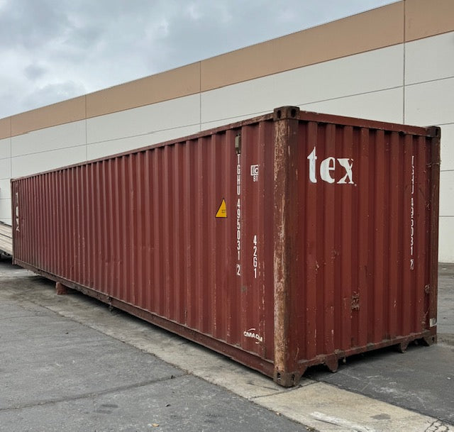 Cargo-Worthy Shipping Container - Outside View