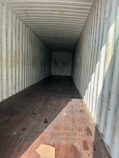 Cargo-Worthy Shipping Container - Inside View